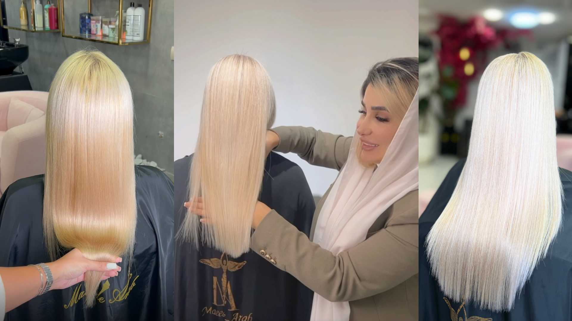 تأثیر کراتینه مو بر موهای دکلره شده یا رنگ شده